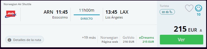 BILLETE ESTOCOLMO-L.A.