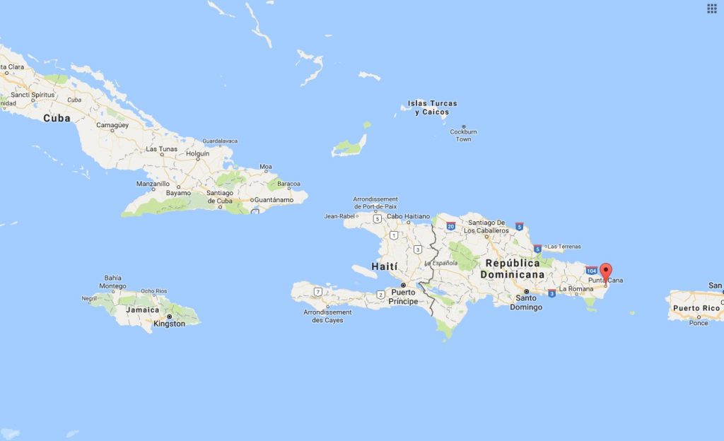 MAPA PUNTA CANA