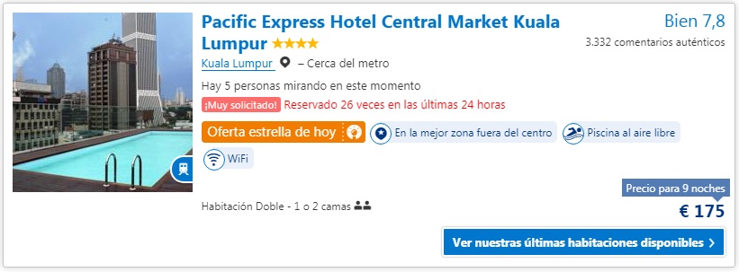 HOTEL SUPER BARATO KUALA LUMPUR
