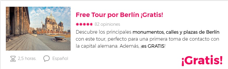 TOUR GRATUITO POR BERLÍN