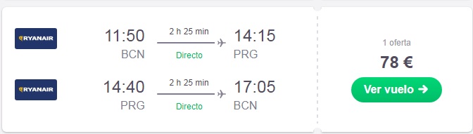 VUELOS SUPER BARATO A PRAGA