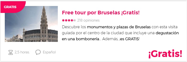 TOUR GRATIS POR BRUSELAS
