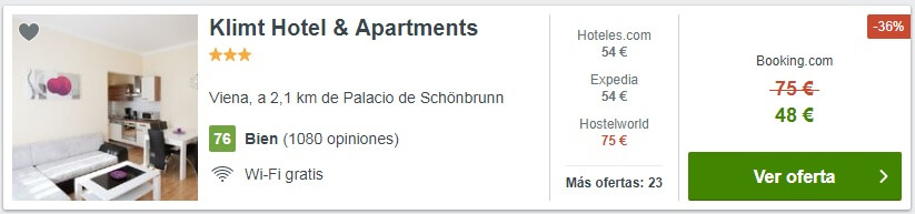 HOTEL BARATO EN VIENA