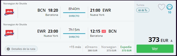 VUELOS DIRECTOS A NUEVA YORK EN NAVIDAD