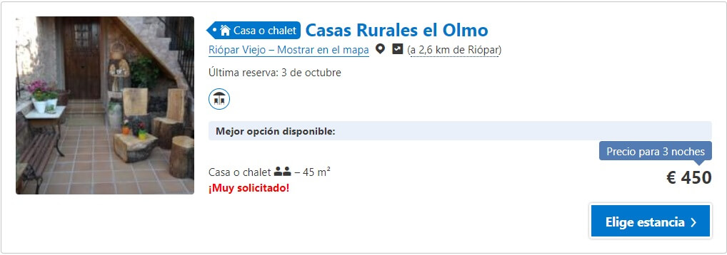CASAS RURALES EL OLMO