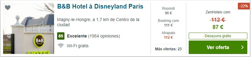 HOTEL BARATO EN DISNEYLAND