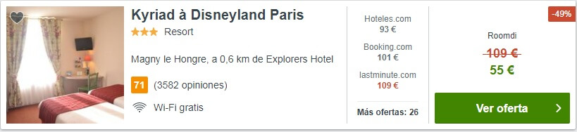 Hotel Kyriad Disneyland París