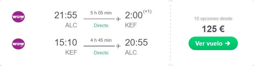 VUELO BARATO A ISLANDIA EN MARZO
