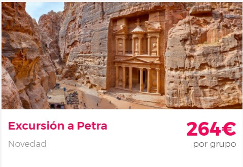 excursión barata a Petra