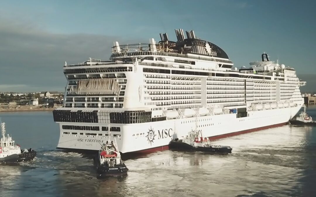 MSC Virtuosa y el primer CAMARERO HUMANOIDE del mundo
