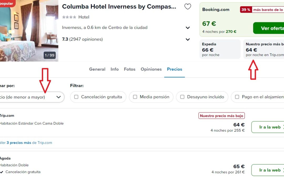 BRUTAL!! Las preciosas HIGHLANDS: Hotel 4* en Inverness centro por sólo 32 Euros p/p