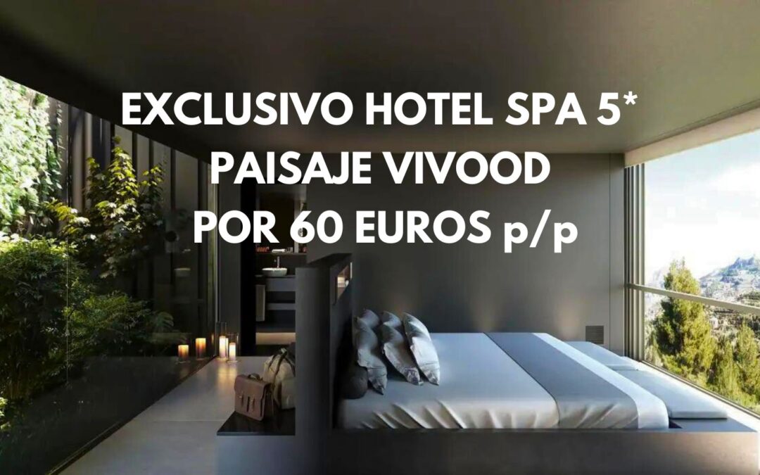 EXCLUSIVO HOTEL SPA 5* VIVOOD Alicante Navidades por sólo 60 Euros p/p