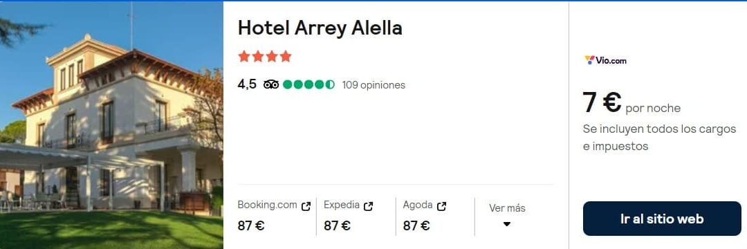 RÁPIDO!! COSTA DEL MARESME: Hotel Boutique 4* por SÓLO 3 Euros p/p