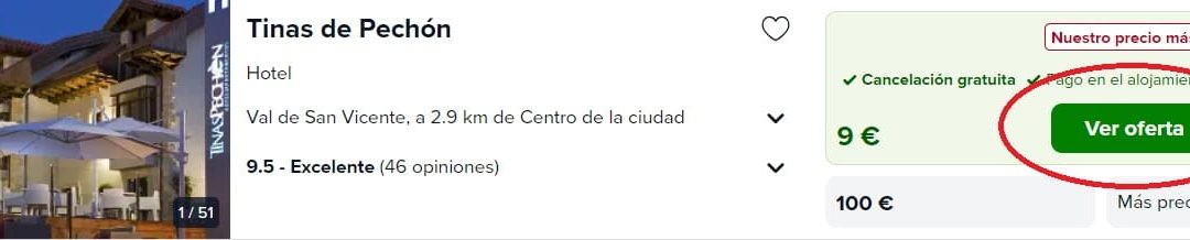 RÁPIDO!! CANTABRIA: Hotel 4* por sólo 3 Euros p/p