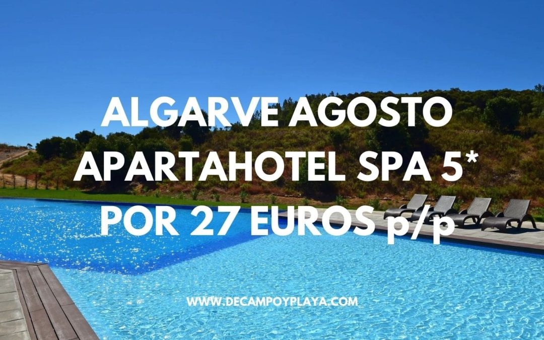 LUJAZO!! ALGARVE portugués en JULIO y AGOSTO: Apartahotel 5*