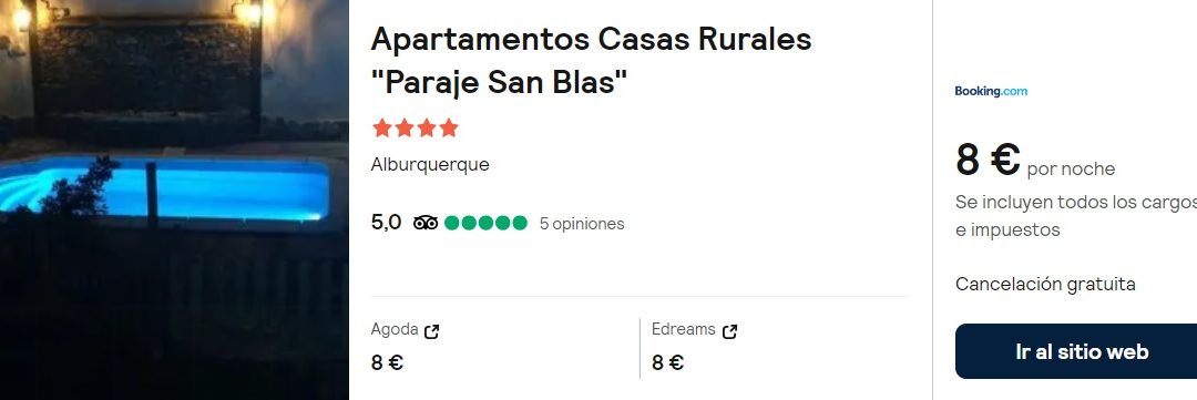 CORREE!! EXTREMADURA Primavera: Apartahotel rural 4* por sólo 4 Euros p/p
