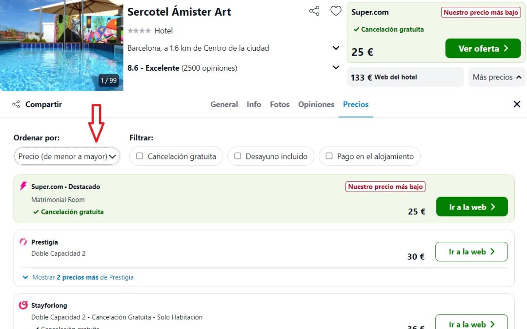 SEMANA SANTA BARCELONA: Hotel 4* CENTRO junto Paseo de Gracia por sólo 12 Euros p/p