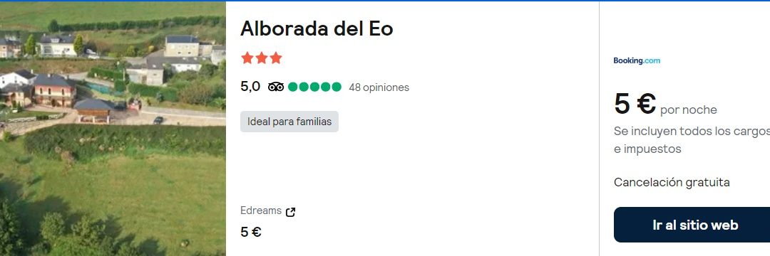 RÁPIDO!! ASTURIAS Hotel rural por sólo 2 Euros p/p