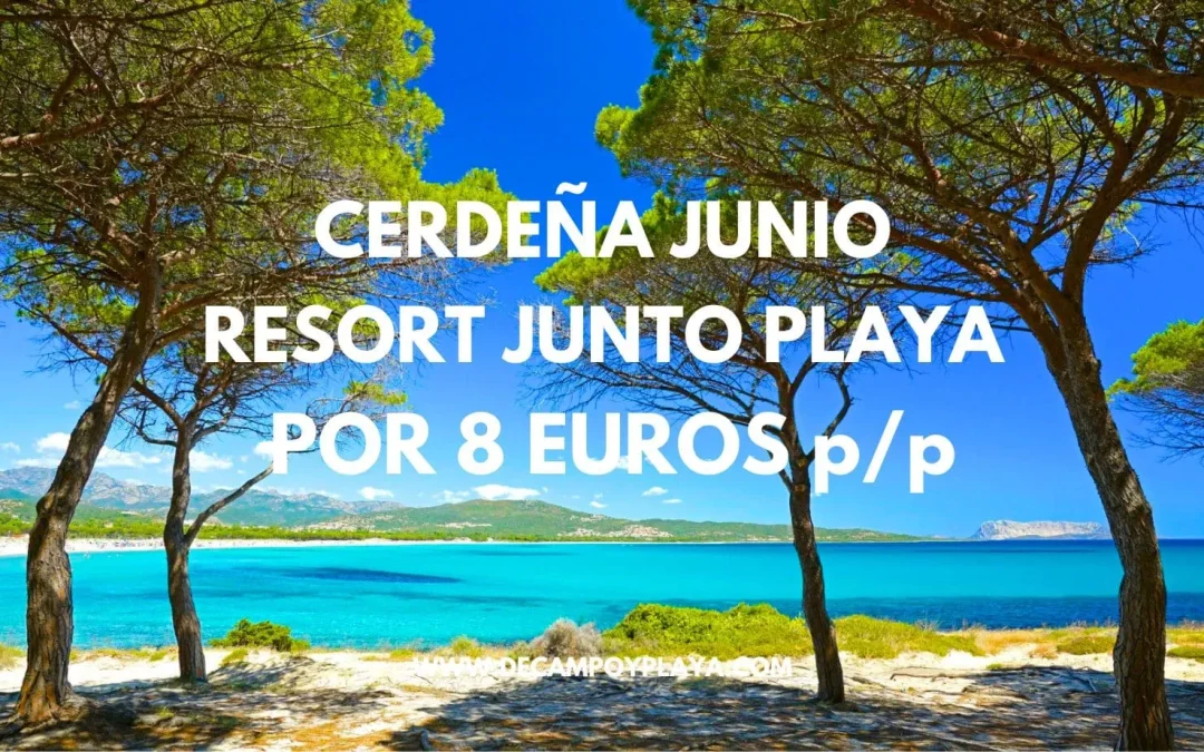 RÁPIDO!! CERDEÑA en Junio: Resort con piscina para cuatro por sólo 8 Euros p/p