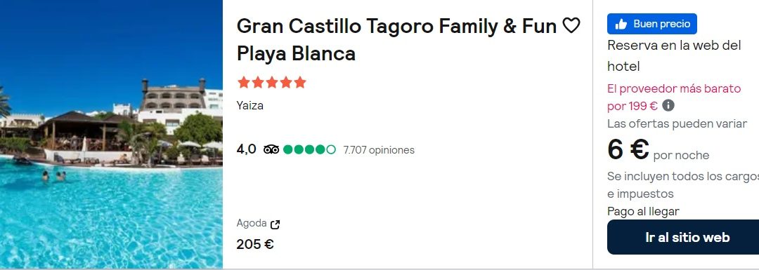 NI LO PIENSES!! LANZAROTE en Junio: Hotel Spa 5* SÚPER LUJO por sólo 3 Euros p/p