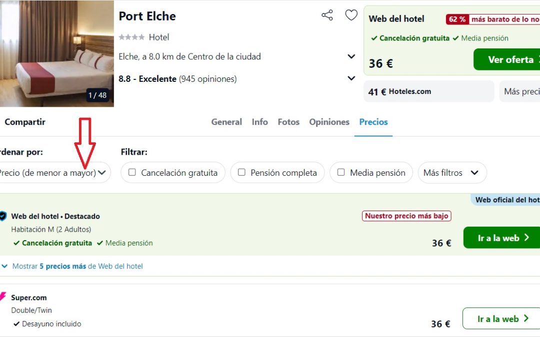 ALICANTE EN JULIO: Hotel 4* piscina y MEDIA PENSIÓN por sólo 18 Euros p/p