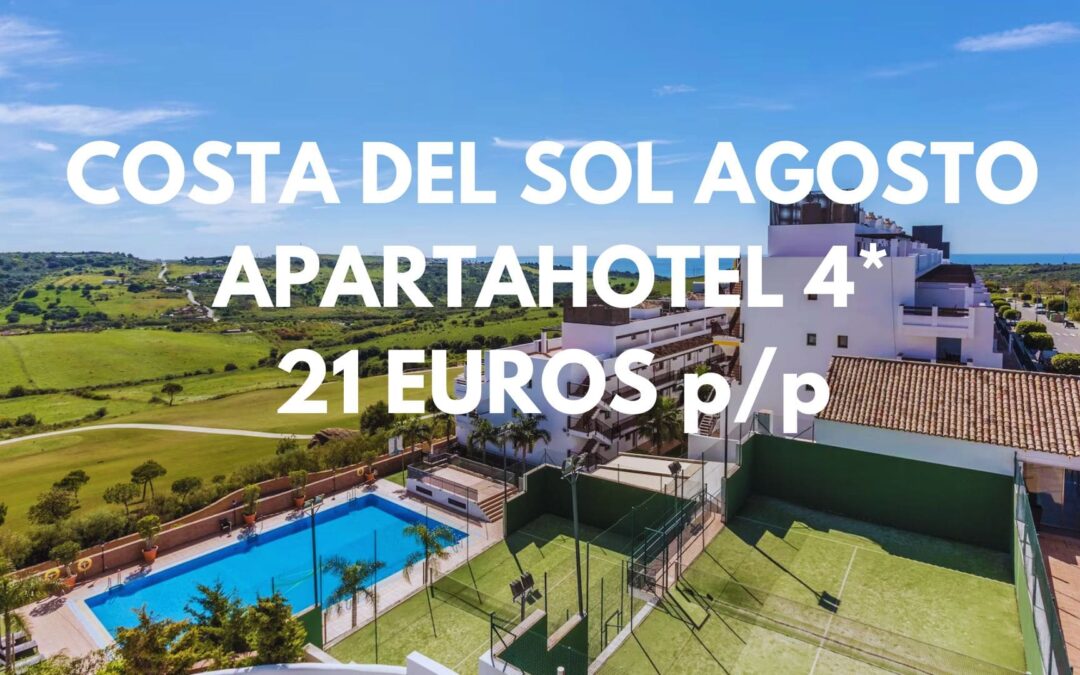 AGOSTO COSTA DEL SOL: Apartahotel Spa 4* para cuatro por sólo 21 Euros p/p