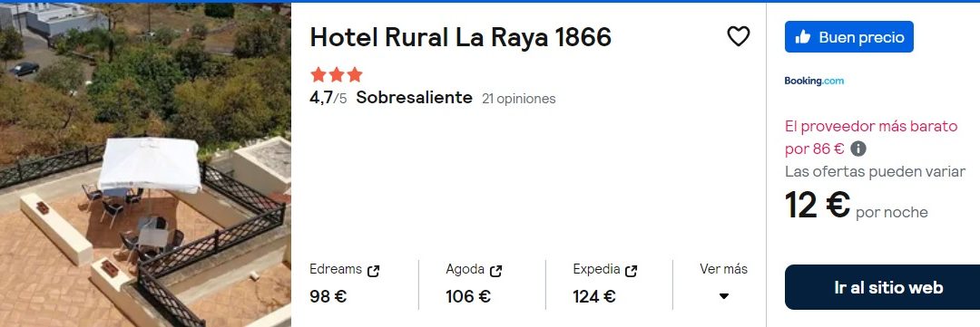 RÁPIDO!! SUITE Hotel Rural en TENERIFE por sólo 6 Euros p/p