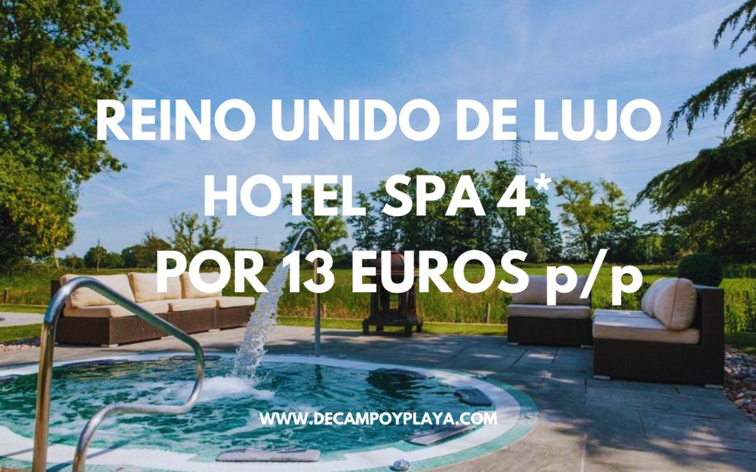 CORREE!! Reino Unido Fin de semana: Hotel Spa 4* junto a Liverpool por sólo 13 Euros p/p