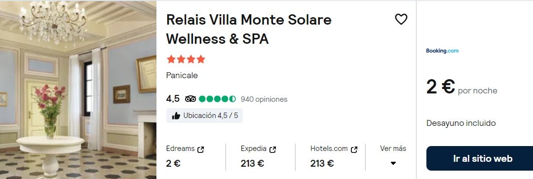 GANGA!! ITALIA EN AGOSTO: Hotel Spa 4* en Umbria con desayuno SÓLO 1 Euro p/p