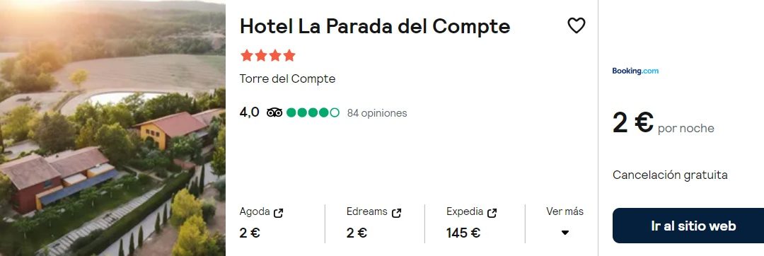 LA TOSCANA ESPAÑOLA en JULIO: Hotel 4* en Matarraña – Teruel SÓLO 1 Euro p/p
