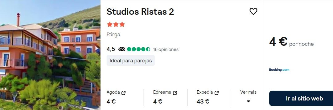 RÁPIDO!! GRECIA Septiembre: Hotel próximo a Corfú SÓLO 2 Euros p/p