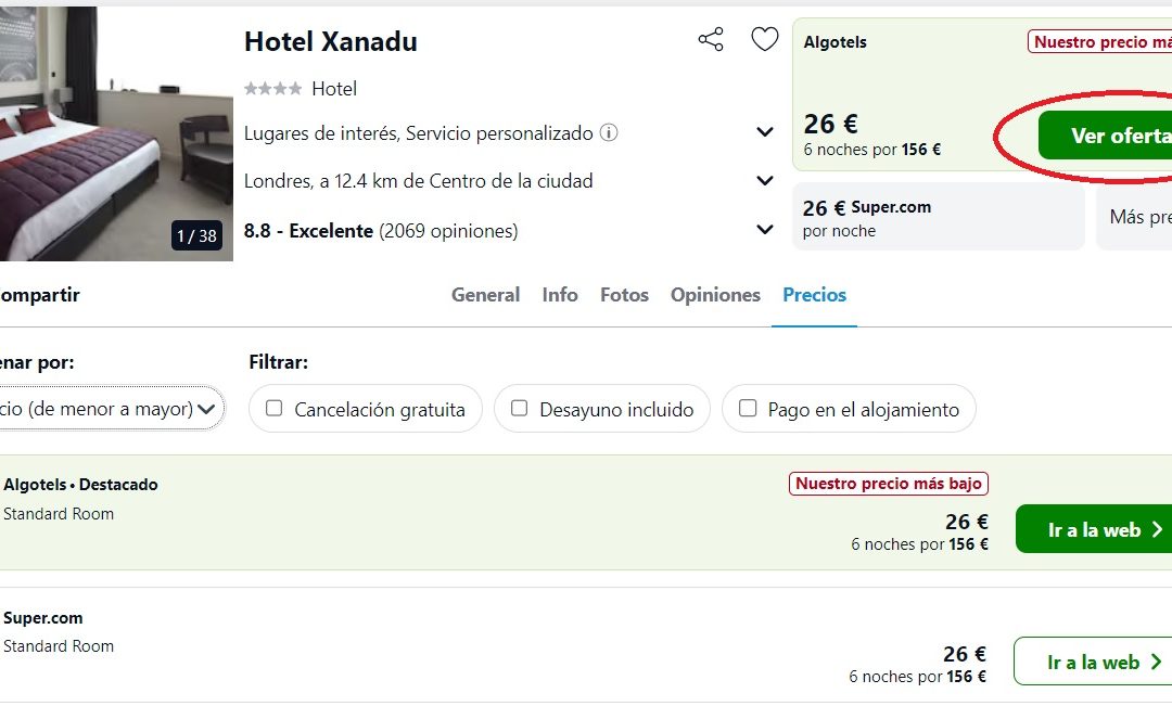 LONDRES CHOLLAZO: Hotel 4* por sólo 13 Euros p/p