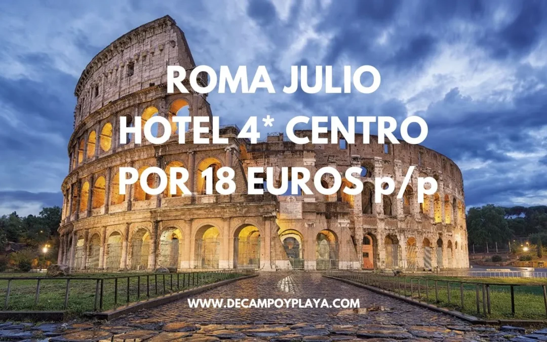 ROMA JULIO CHOLLO: Hotel Boutique 4* de lujo en casco histórico sólo 18 Euros p/p