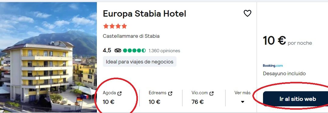ÚLTIMA HORA COSTA AMALFI: Hotel 4* con desayuno primera línea playa SÓLO 5 Euros p/p