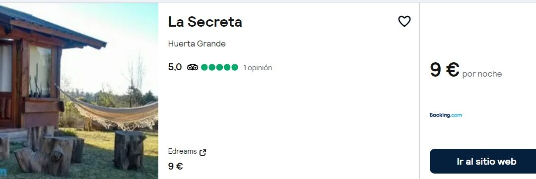TARIFA ERROR ARGENTINA: Chalet de lujo con piscina para cuatro en Córdoba SÓLO 2 Euros p/p