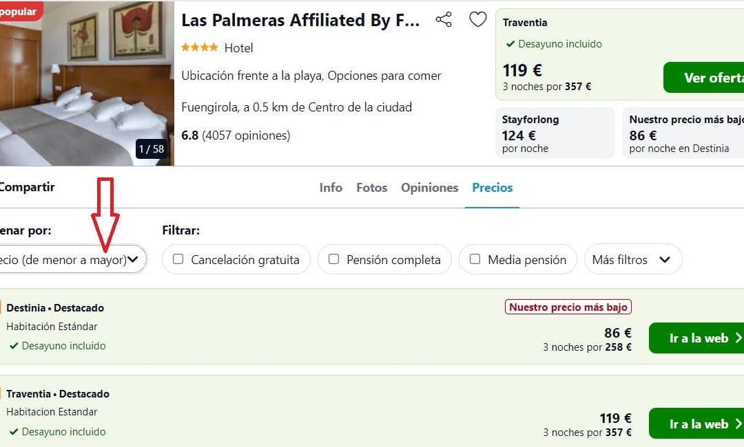 ÚLTIMA HORA COSTA DEL SOL: Hotel 4* frente a la playa con desayuno sólo 43 Euros p/p