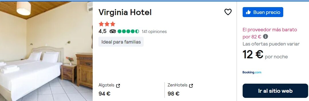 GRECIA Tarifa error: Hotel con desayuno en la Isla de Itaca por SÓLO 5 Euros p/p