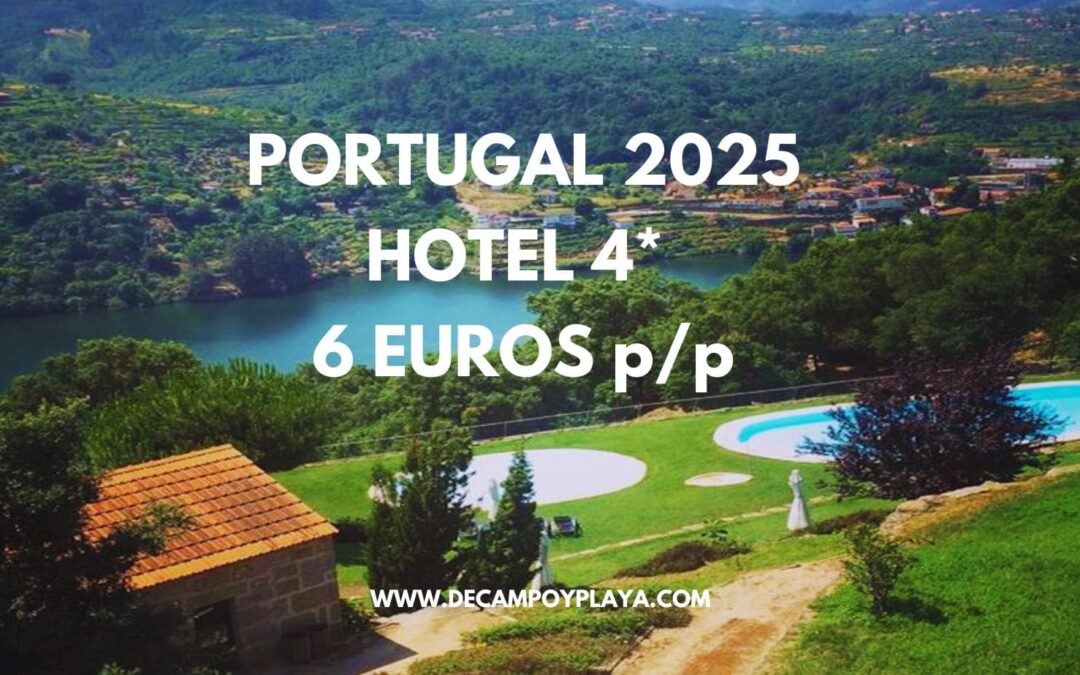 PORTUGAL 2025: Resort 4* para tres por sólo 6 Euros p/p