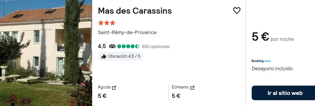 RÁPIDO!! FRANCIA JULIO: Hotel boutique lujo en LA PROVENZA con desayuno sólo 2 Euros p/p