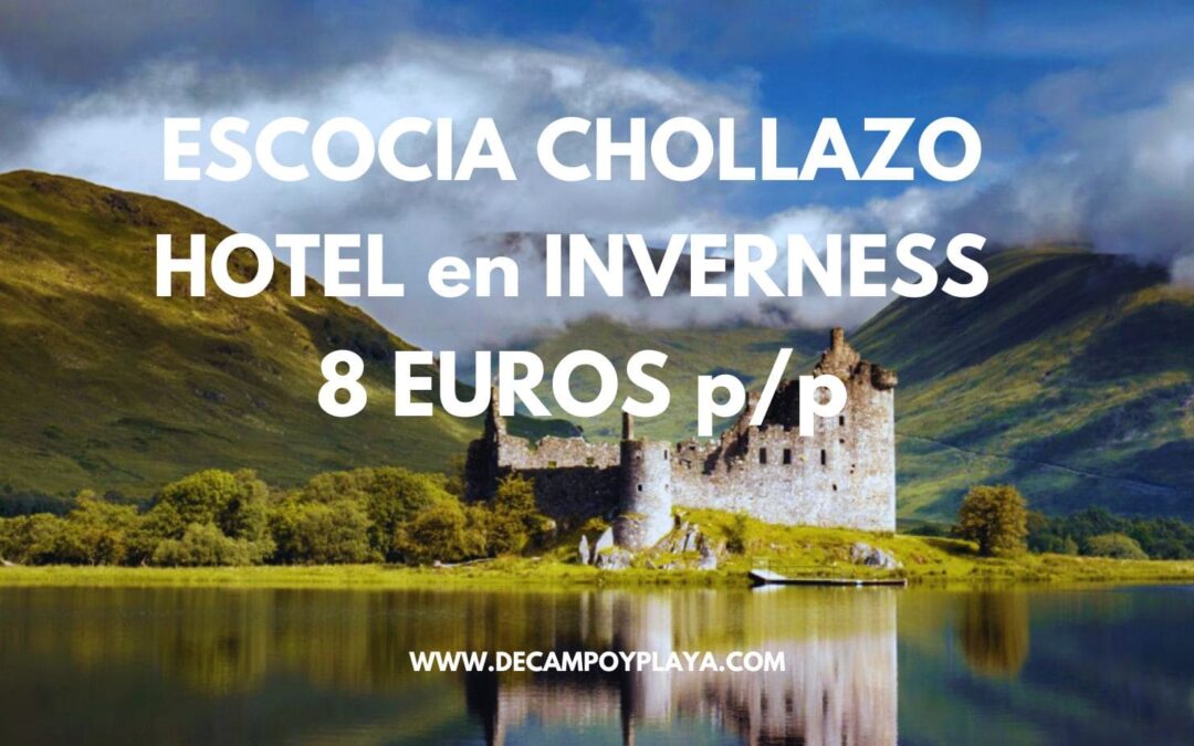 ESCOCIA CHOLLAZO Navidades: Hotel en Inverness para cuatro sólo 8 Euros p/p