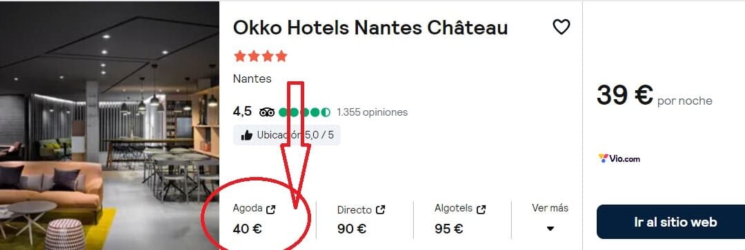 ÚLTIMA HORA FRANCIA: Hotel 4* en NANTES sólo 20 Euros p/p