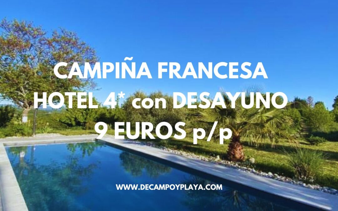 PIRINEO FRANCÉS en Septiembre: Hotel 4* CAMPIÑA FRANCESA con desayuno SÓLO 9 Euros p/p