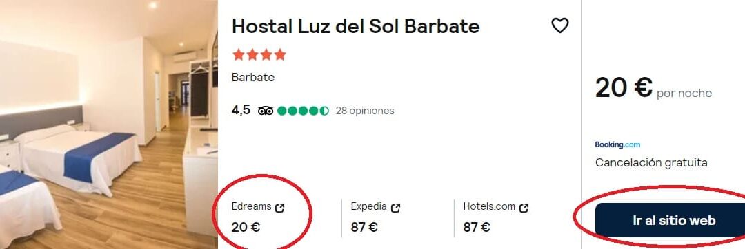 COSTA DE CÁDIZ Septiembre: Hotel en BARBATE FRENTE PLAYA por sólo 10 Euros p/p