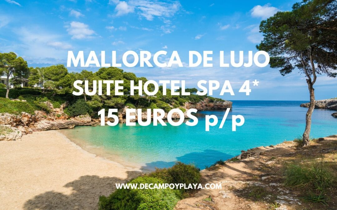 MALLORCA Verano 2025: Hotel Spa 4* junto playa SÓLO 15 Euros p/p