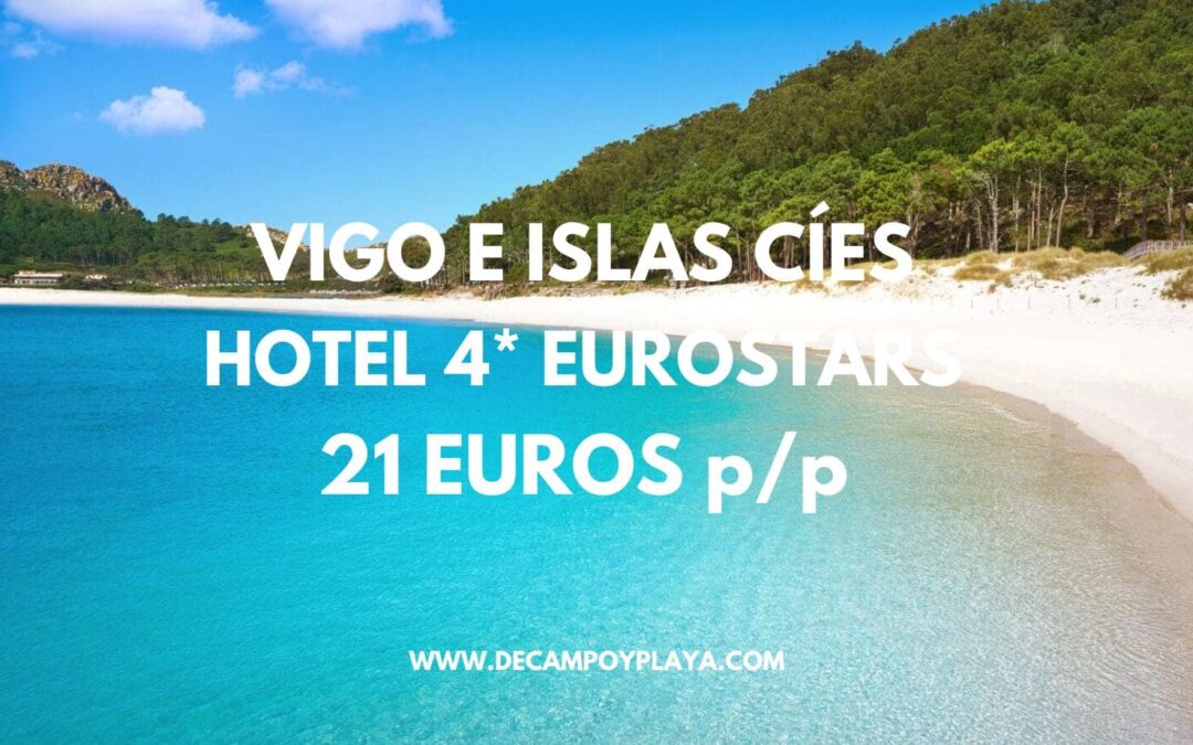 VIGO puente Noviembre: Hotel 4* Eurostars por sólo 21 Euros p/p