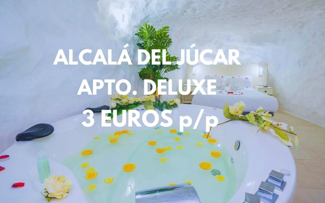 ALCALÁ DEL JÚCAR BRUTAL!! Apartamento Deluxe para tres por sólo 3 Euros p/p