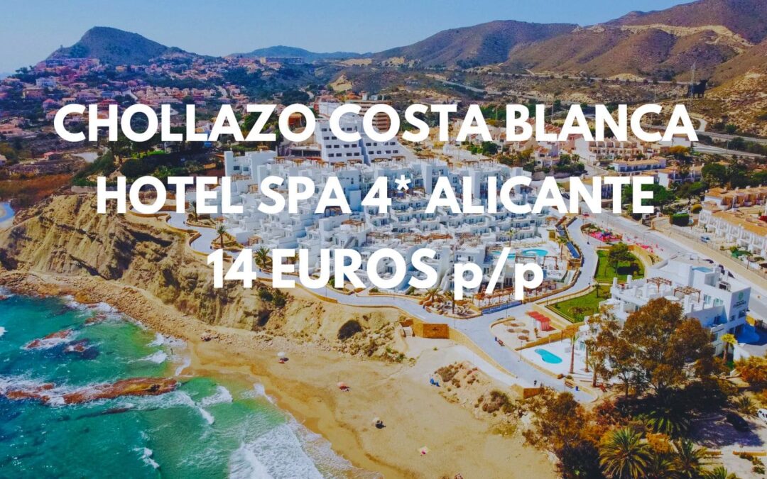 RÁPIDO!! COSTA BLANCA próxima Semana Santa 2025: Resort Spa 4* frente al mar para cuatro SÓLO 14 Euros p/p