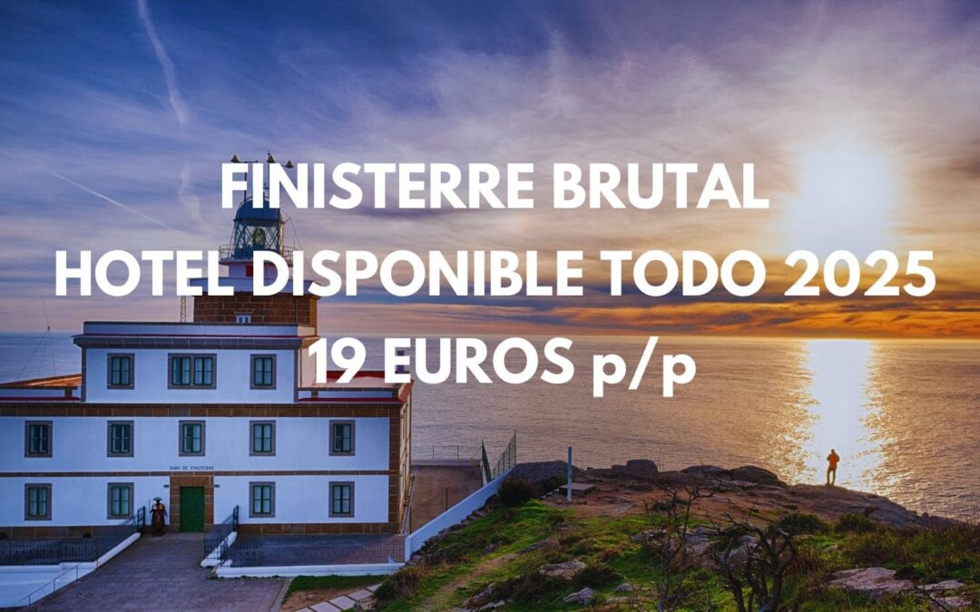 NI LO PIENSES!! FINISTERRE 2024 y todo 2025: Hotel cancelación gratuita sólo 19 Euros p/p