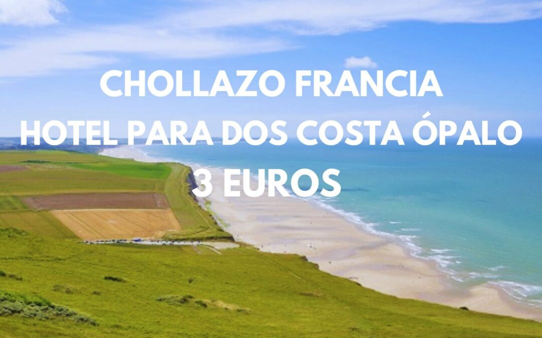 NI LO PIENSES!! FRANCIA Costa del Ópalo: Hotel para dos por sólo 3 Euros