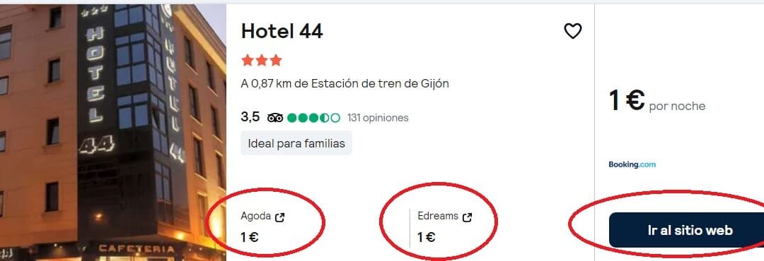 ASTURIAS Tarifa error: Hotel por sólo 0,50 CÉNTIMOS p/p